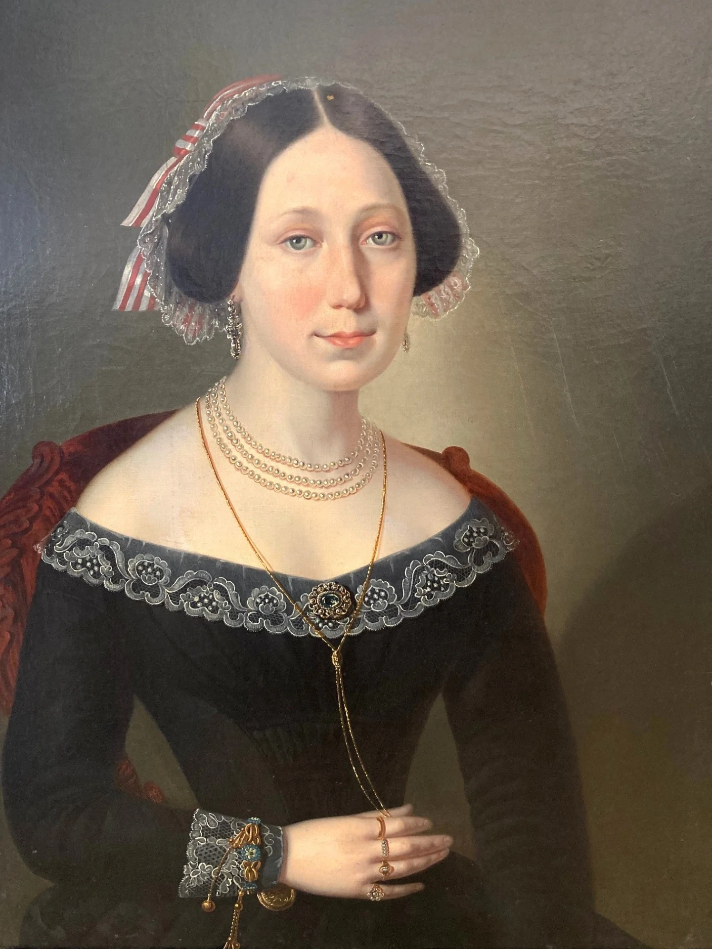 Porträt einer bürgerlichen jungen Dame